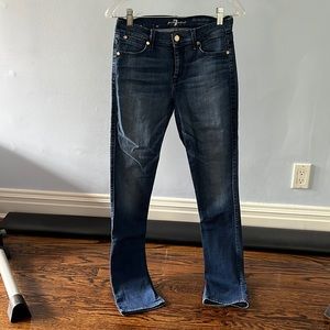 7 for all mankind jeans, size 27